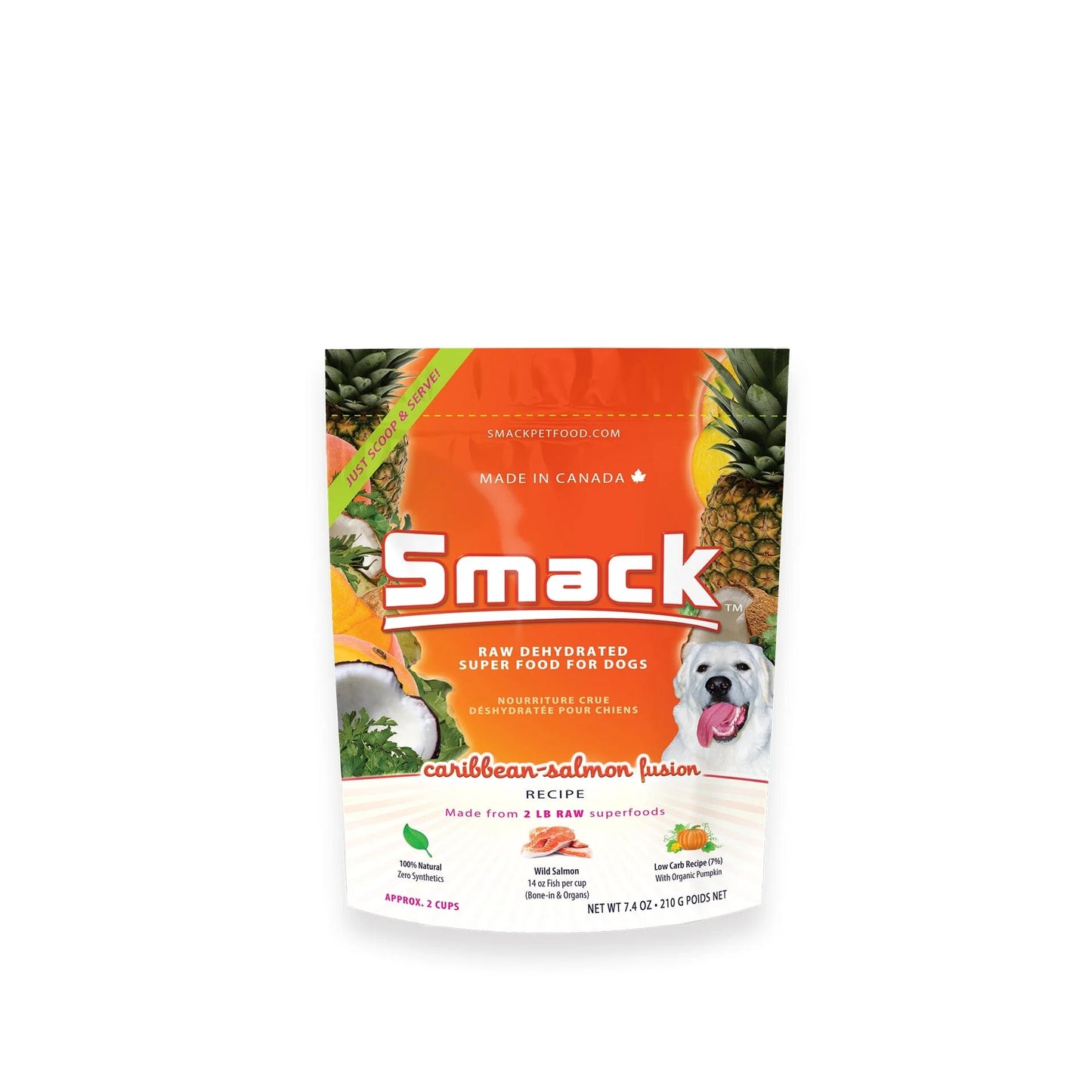 Smack Caribbean-Salmon Fusion For Dogs