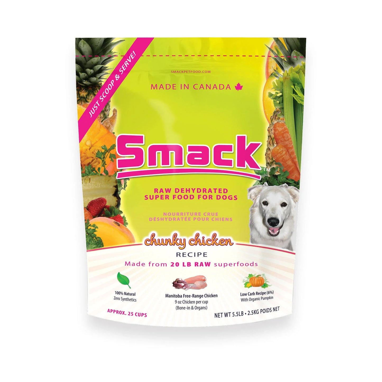Smack Chunky Chicken For Dogs