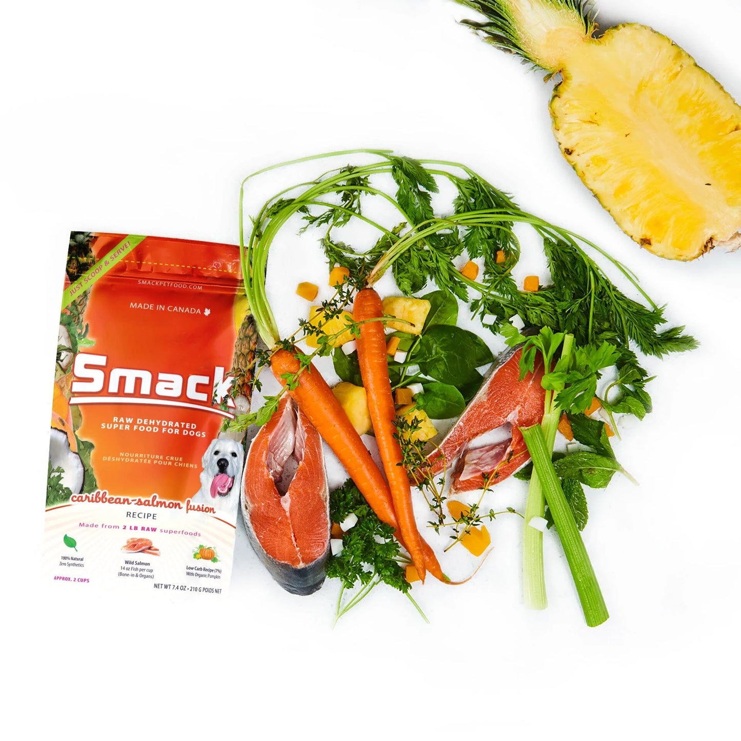 Smack Caribbean-Salmon Fusion For Dogs