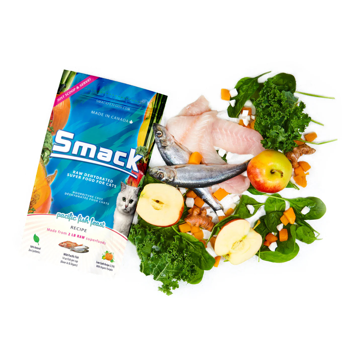 Smack Pacific Fish Feast for cats 25g
