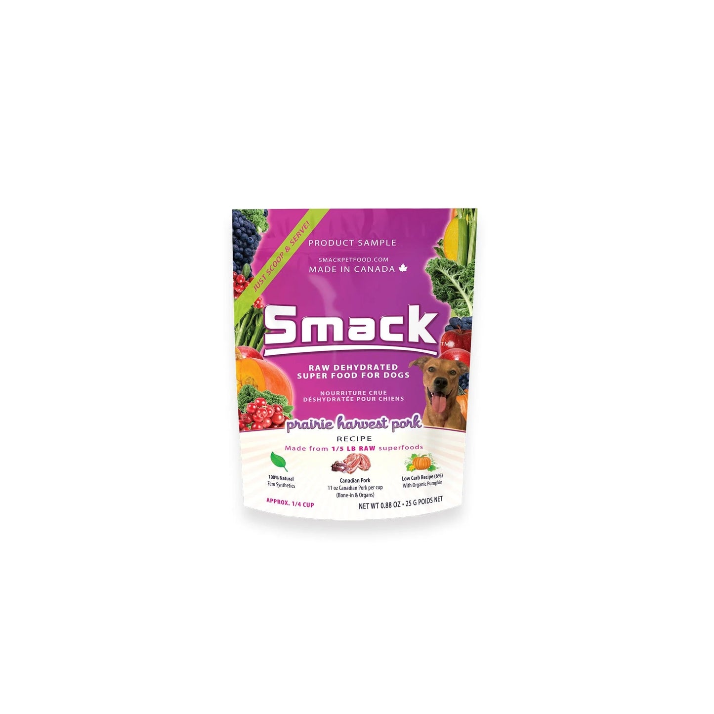 Smack Prairie Harvest Pork For Dogs