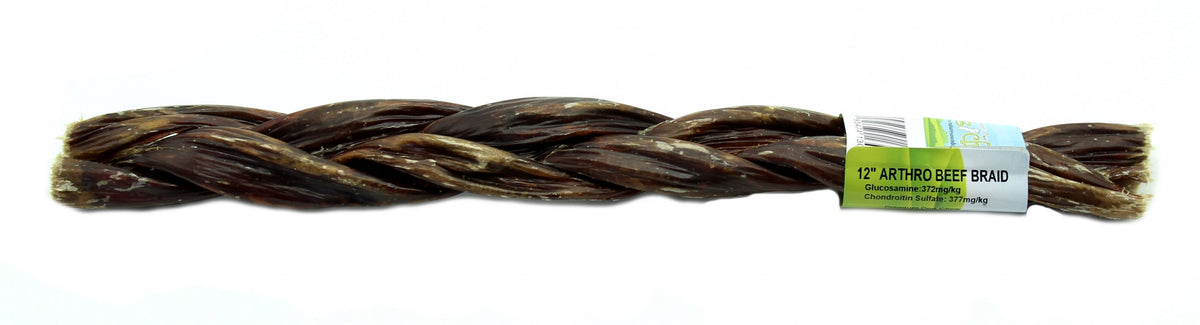 12" Arthro Beef Braided Esophagus