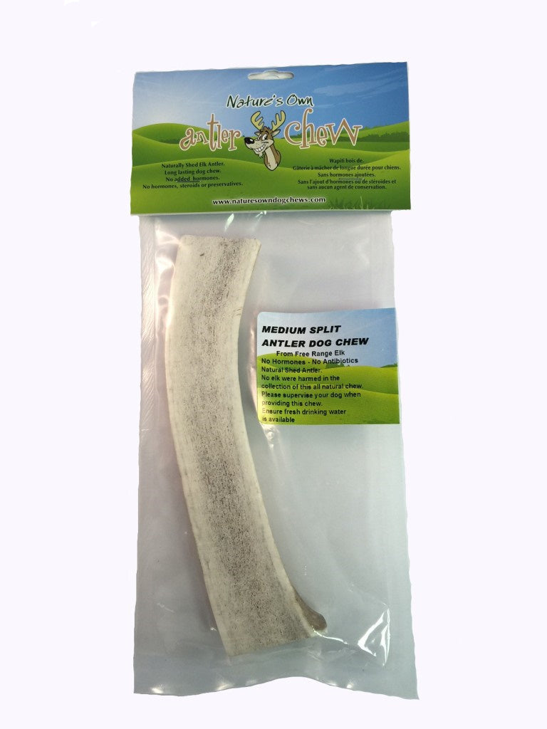 Medium Antler Dog Chew (Split)
